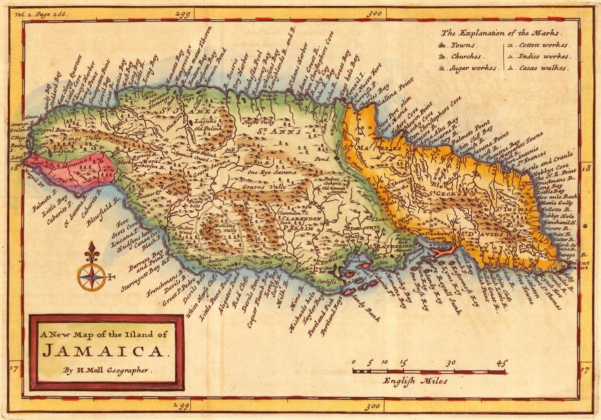 Мапата на стариот јамајка