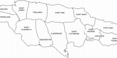 Јамајка мапата и парохии